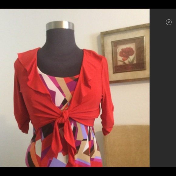 New beautiful Perceptions 2pc dress size 12 - Picture 4 of 4